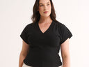 Kelly V Tee - Black