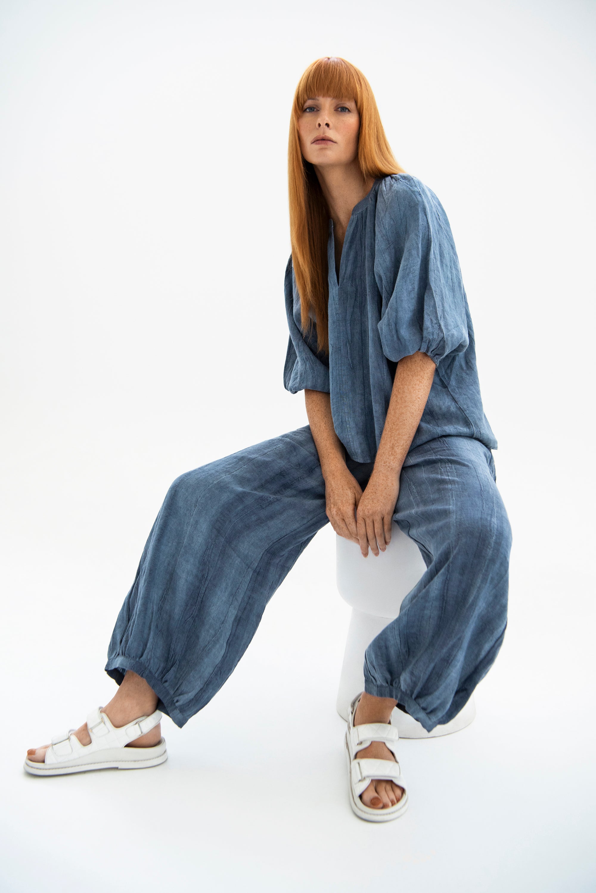 Lounge the Label II REMI Linen Mix Pant - natural