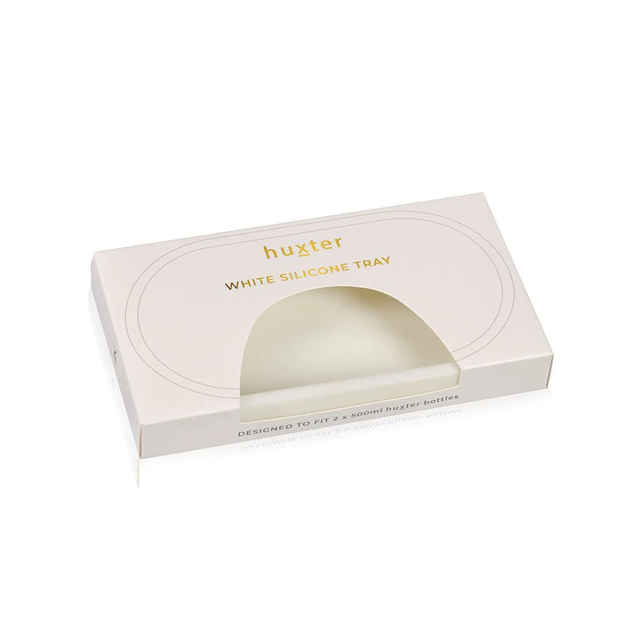 Huxter II Sillicon Bottle Tray - White