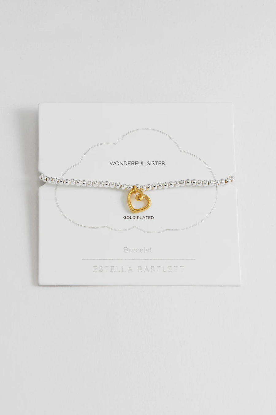 Estella Bartlett II Doodle Heart Bracelet - With love
