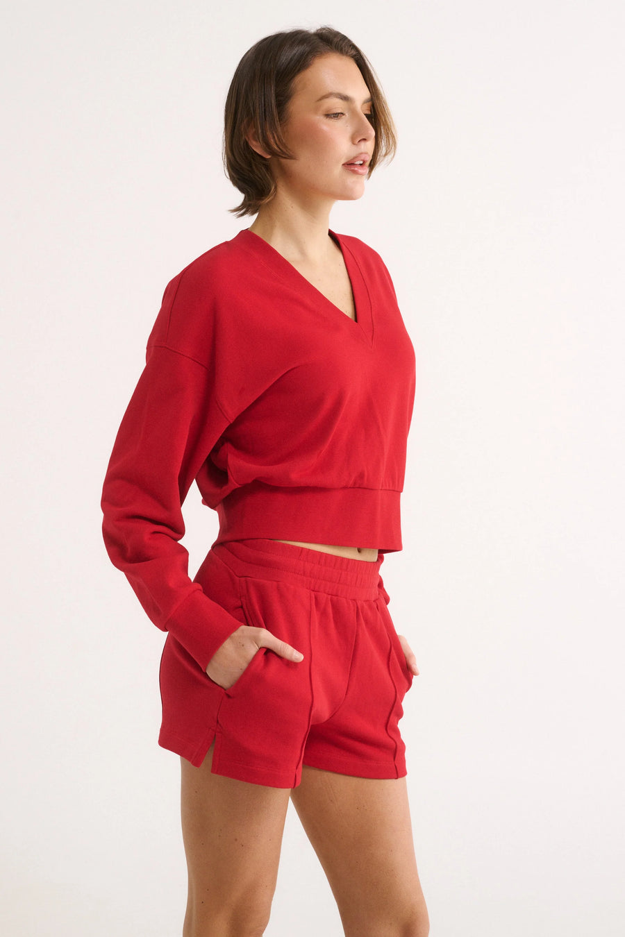 PRIMI II PERCY TRACK SHORT - RED