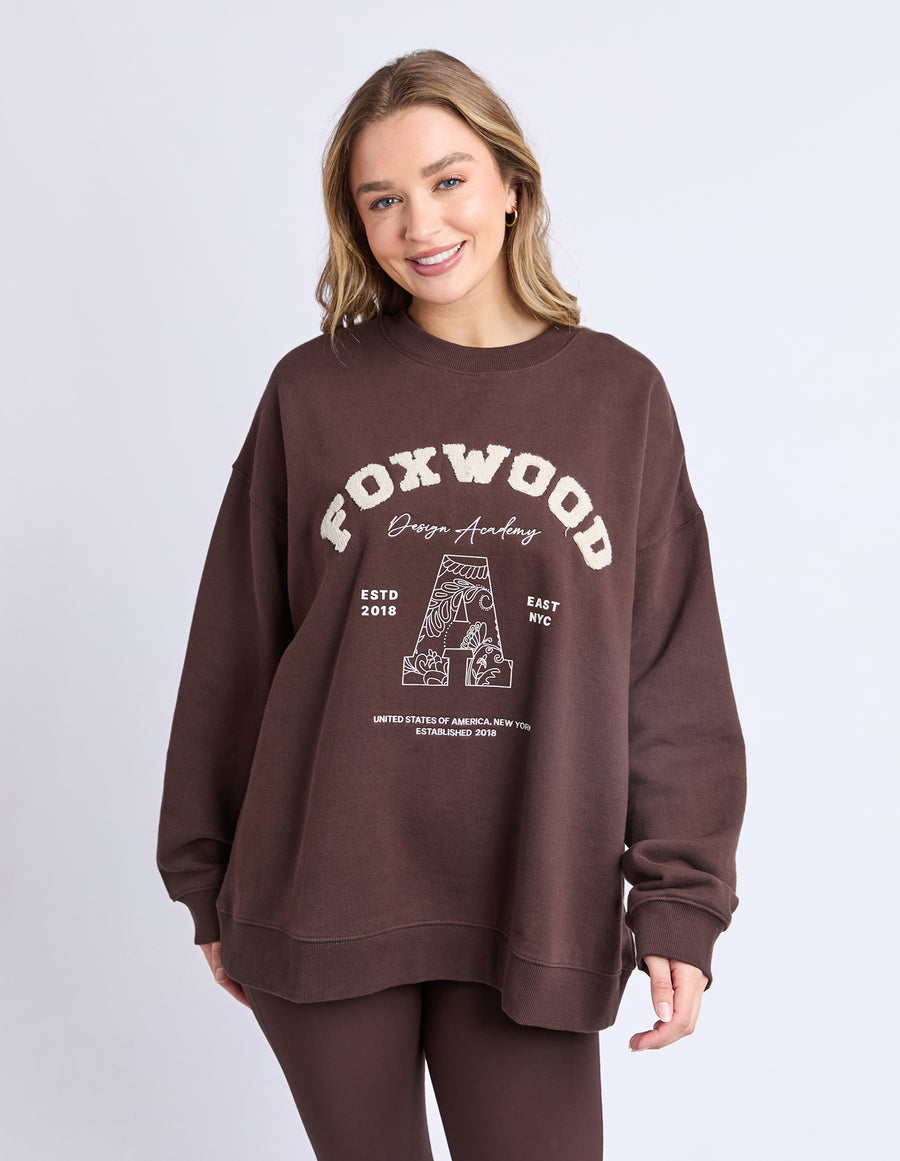 Foxwood II BANDANA CREW - Coffee