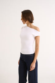Primi II VALENTINA OFF SHOULDER TOP - White