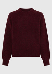 Morrison II SOLENE Knit Pullover - eggplant