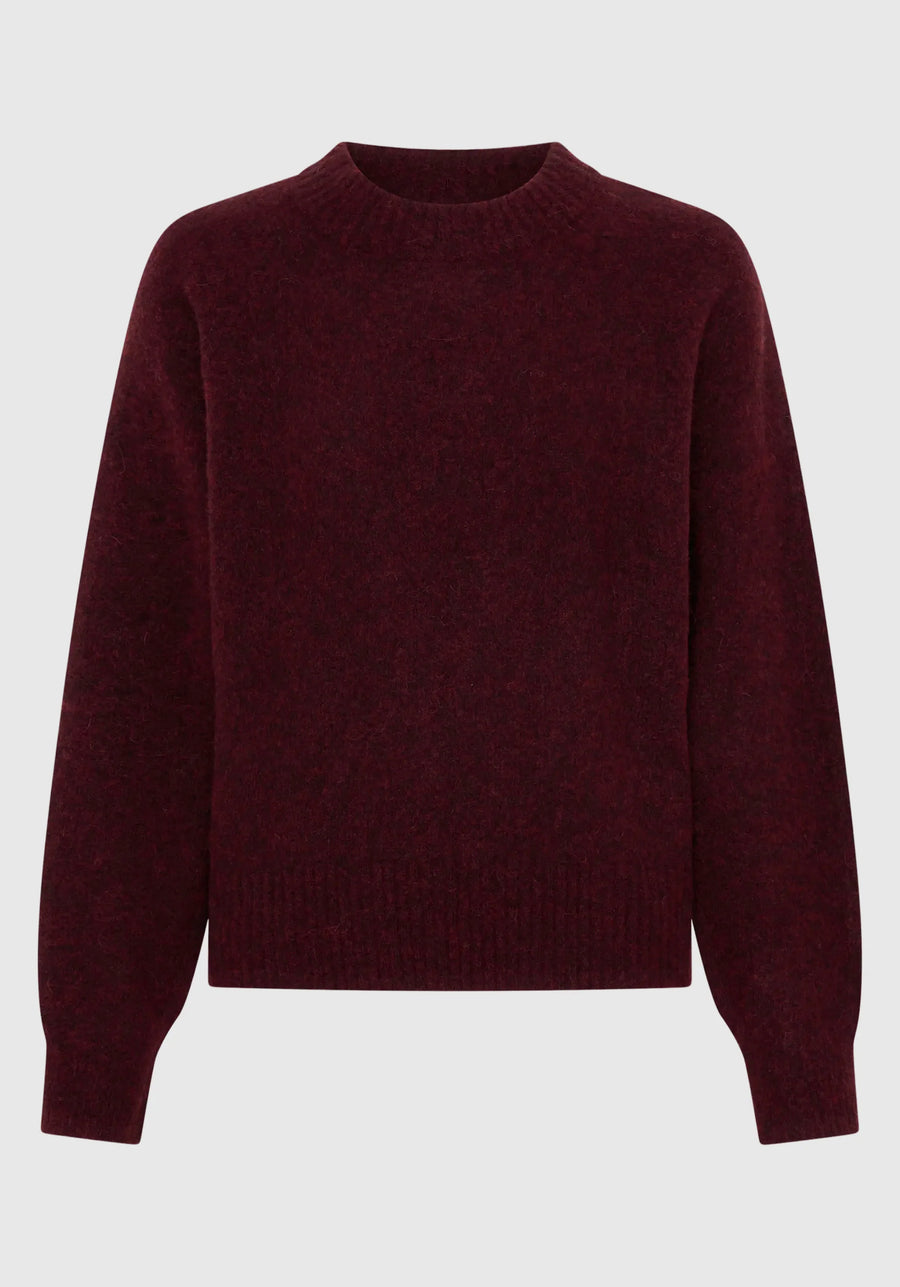 Morrison II SOLENE Knit Pullover - eggplant