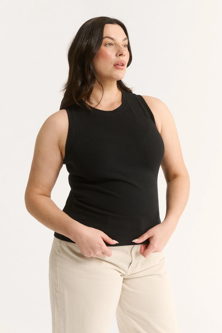 Primi II CARINA Crew Tank - black