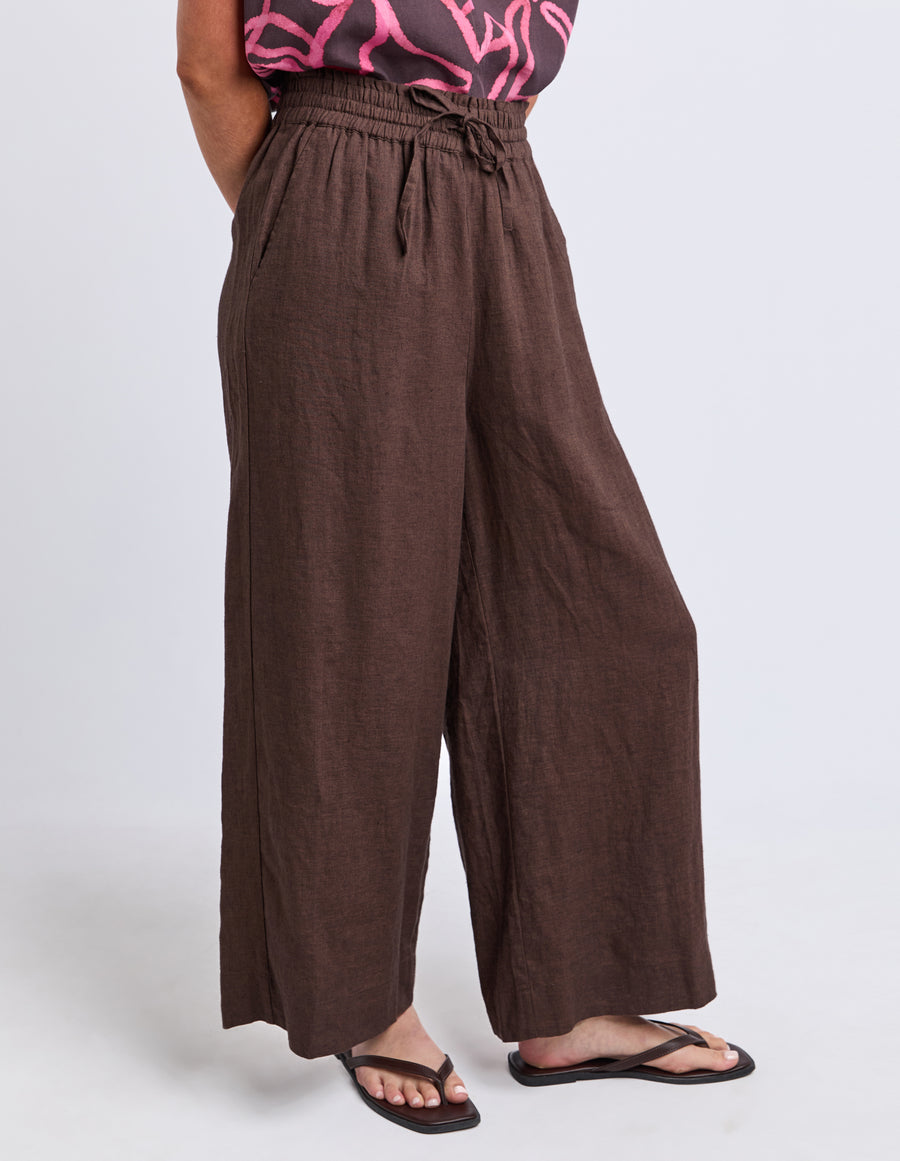 Elm Lifestyle II WANDER Pants - choc
