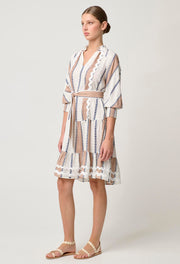 Oncewas II CAYMAN Stripe Dress