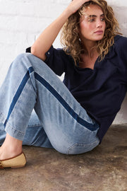 Kireina II FREYA Side Panel Jean - Waterfall
