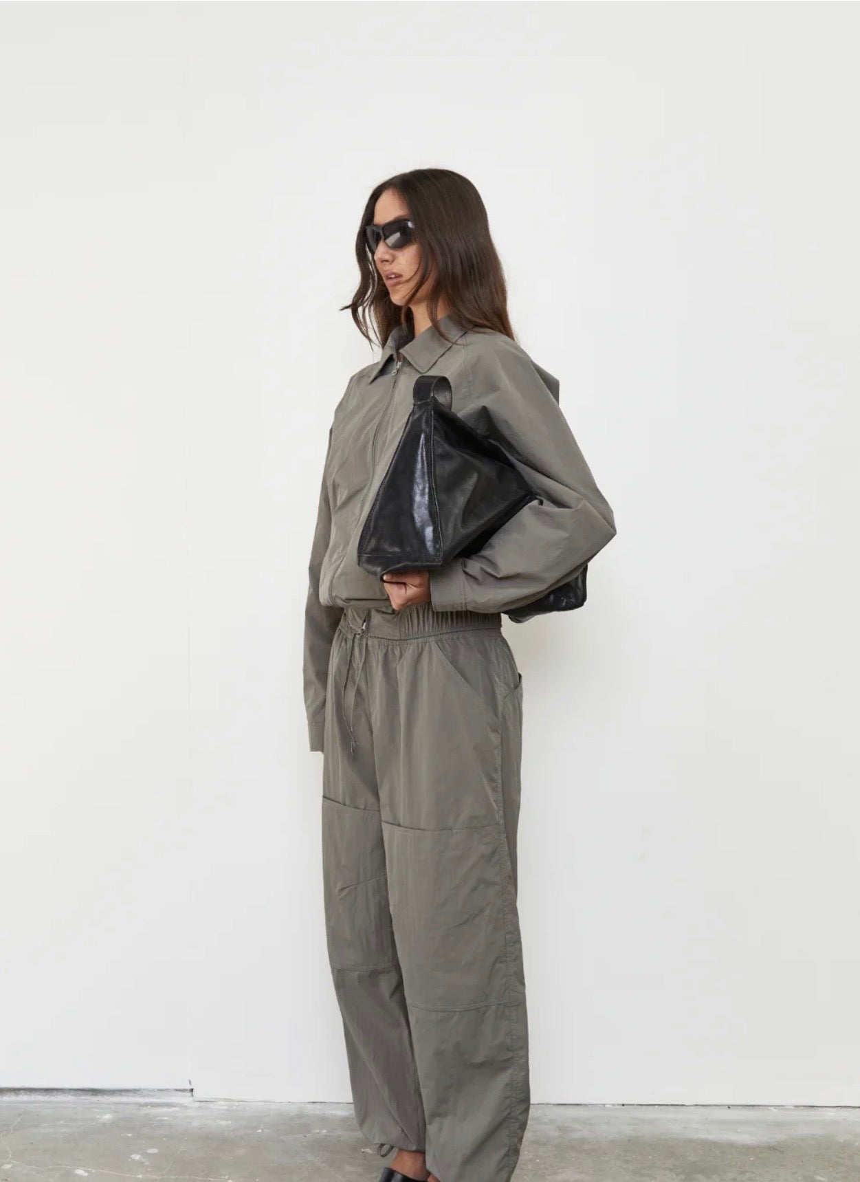 Pinky&Kamal II UTILITY Barrel Pant - ash