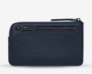 Status Anxiety II SMOKE and MIRRORS wallet - midnight blue