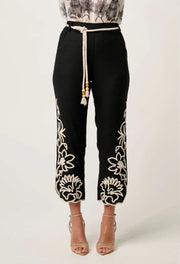 OnceWas II HELM Placement Embroidered Pant