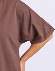 Foxwood STILLWATER Tee - choc