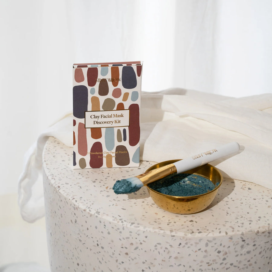 Stray Willow II Clay Facial  Mask Kit