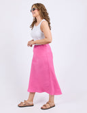 Eleni Skirt - Aurora Pink