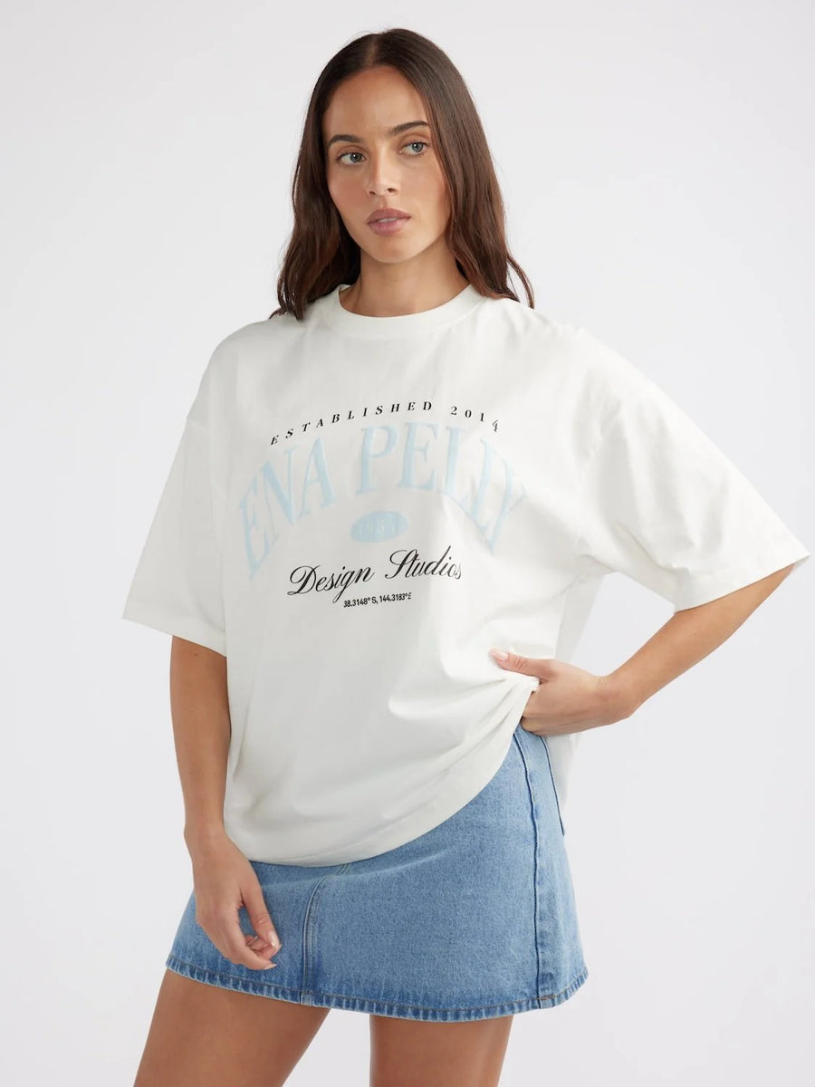 ENA Pelly II HERITAGE Studios Tee - Vintage White