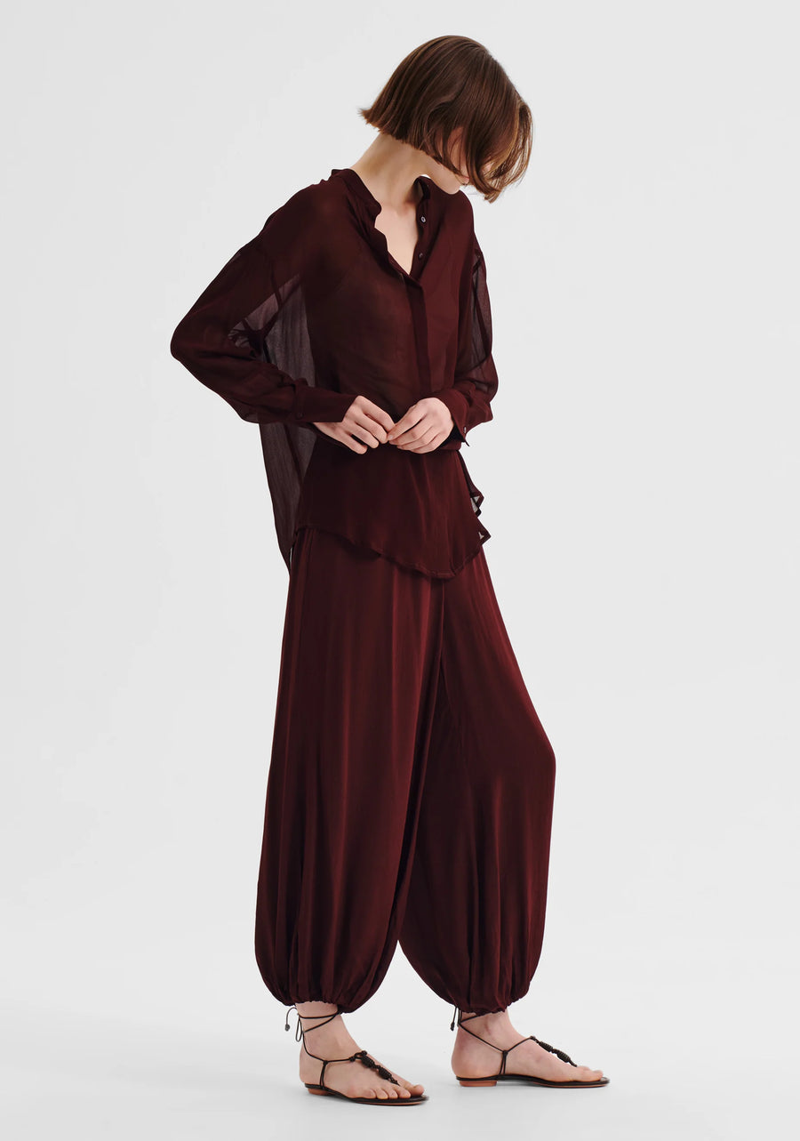 Morrison II MIRANDA Cape Shirt - Pinot