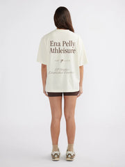 ENA Pelly II LEISURE Studios Tee - Ecru