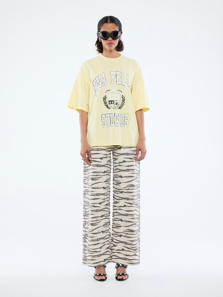 ENA Pelly II VARSITY Tee - panna cotta
