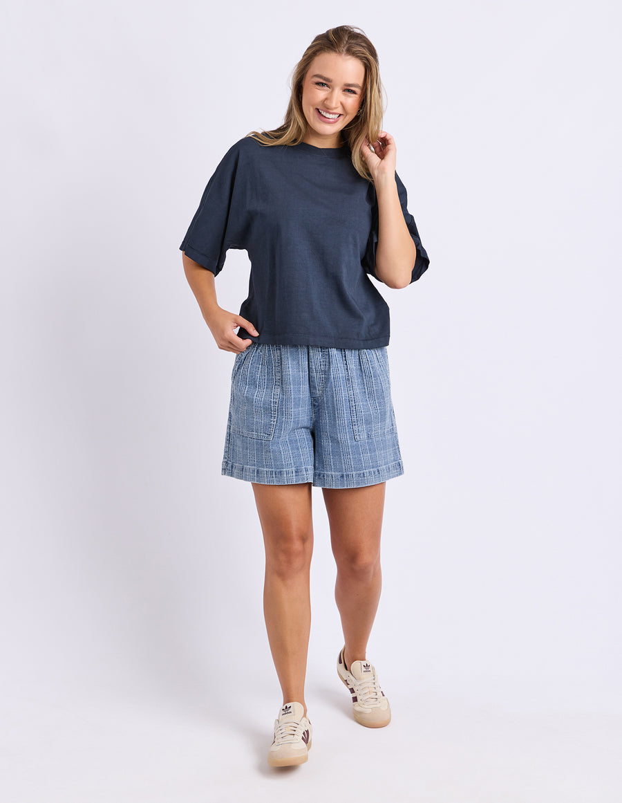 Foxwood II STILLWATER Tee - navy