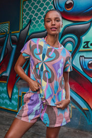 Circular by M.A Dainty II CITY Tee - wave