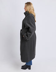 Elm Lifestyle II CAROLINE Coat - charcoal grey