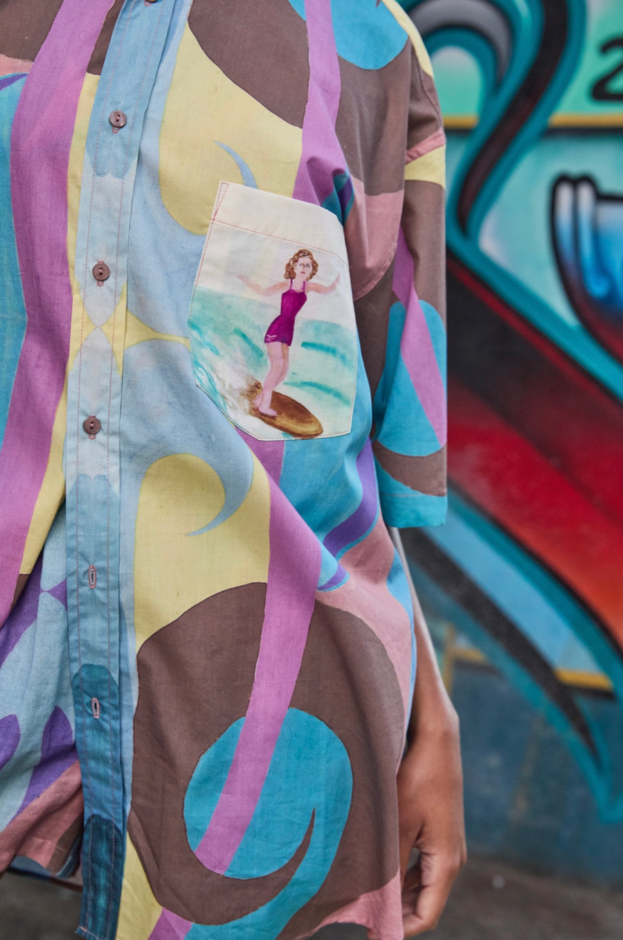 Circular M.A.D II LILY Shirt - wave