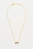 Full Rainbow Necklace - Gold Plated