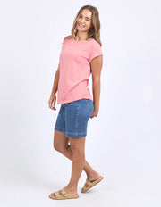 Foxwood II MANLY Tee - Rose