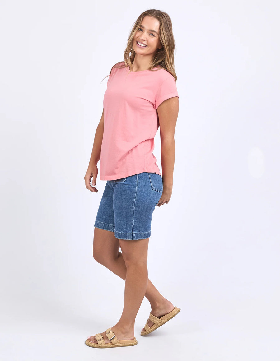Foxwood II MANLY Tee - Rose