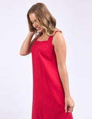 FOXWOOD II LOURDES Dress - Crimson