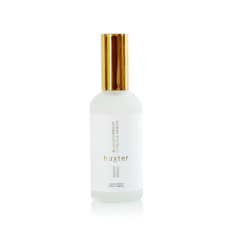 Huxter II Room Spray Boxed 100ml - Blackcurrant, Citrus & Amber (White)