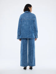 ENA Pelly II LISA Denim Shirt - Animal Blue
