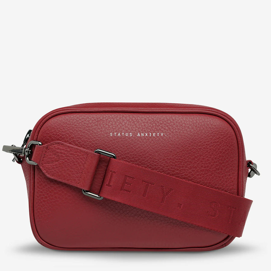 Status Anxiety II PLUNDER w/ Webbed Strap - Rouge