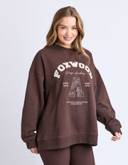 Foxwood II BANDANA CREW - Coffee