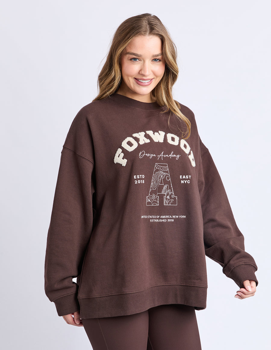Foxwood II BANDANA CREW - Coffee