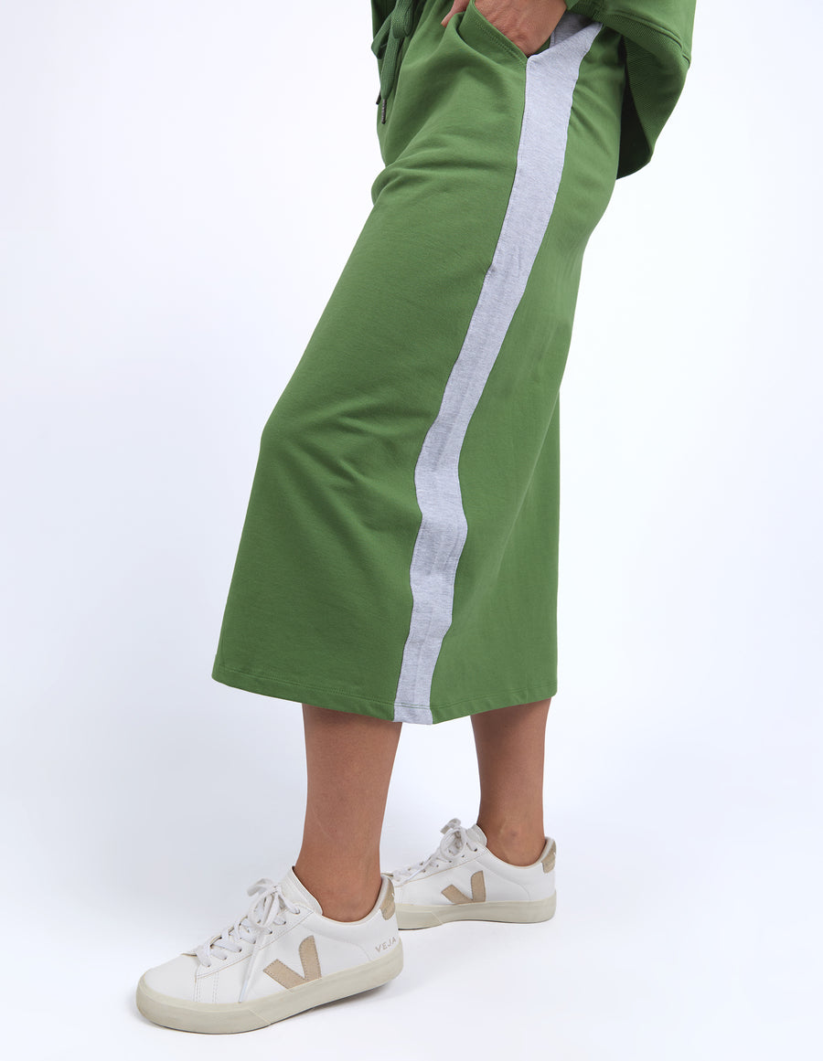 Elm Lifestyle II SLOANE Fleece Skirt - cedar green