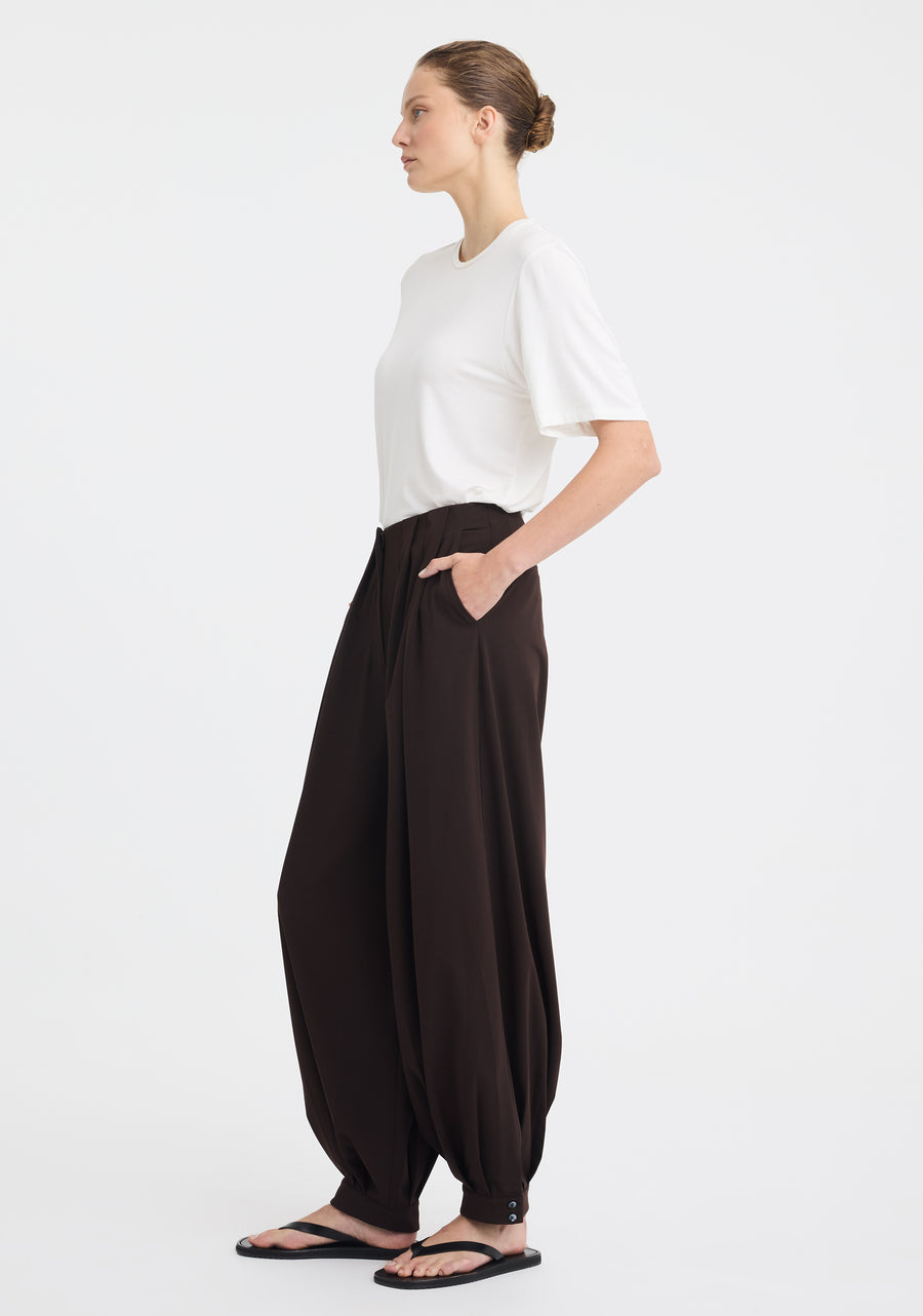 Morrison II MIGUEL Balloon Pant - espresso