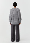 Eden Knit Cardigan - Grey