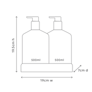 AL.IVE II WASH & LOTION DUO - Apricot & Sweet Fig