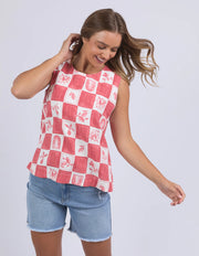 FOXWOOD II BIARITTZ Top - Crimson