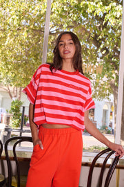 Barry Made II NORA Shirt - Pink/Orange