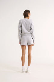 PRIMI II CHARLOTTE V NECK JUMPER - Grey