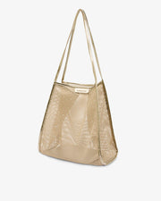 Elms & King II ZANZIBAR Bag - Taupe Mesh
