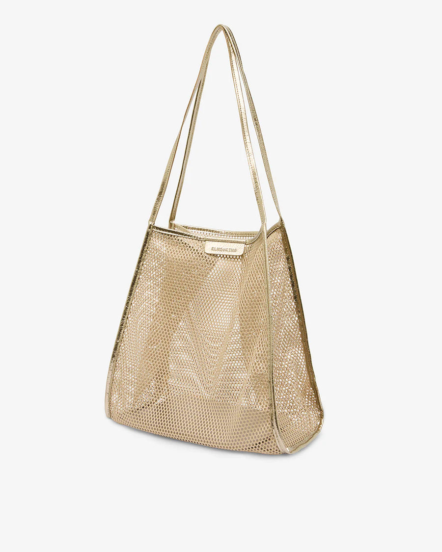 Elms & King II ZANZIBAR Bag - Taupe Mesh