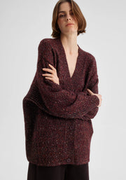Morrison II ZOE Knit Cardigan - boysenberry