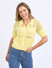 Foxwood II TREVI Knit Top - Lemon