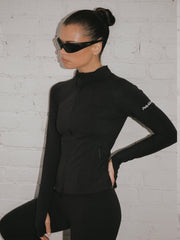 PINKY & KAMAL II ZIP RACER Jacket - black