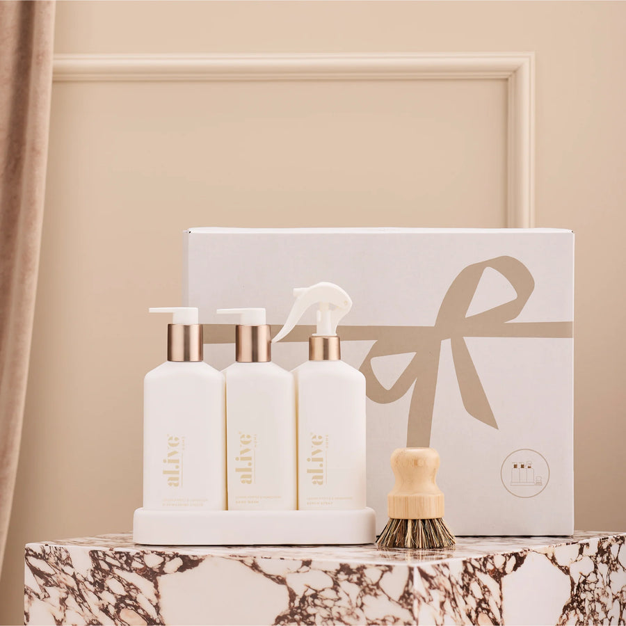 AL.IVE II Kitchen Rituals Gift Set - Lemon Myrtle & Honeydew