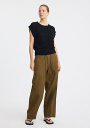 Morrison II ELIRA KNIT VEST - Black